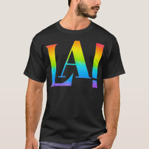 La Rainbow Code I'm Gay Men Boyfriend LGBT Pride T-Shirt