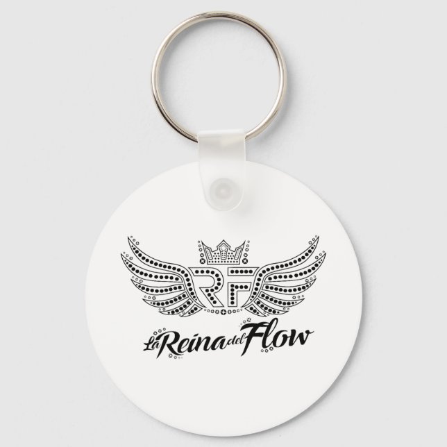 la reina del flow key ring (Front)