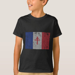 La Resistance The French Flag France Paris Wwii T  T-Shirt