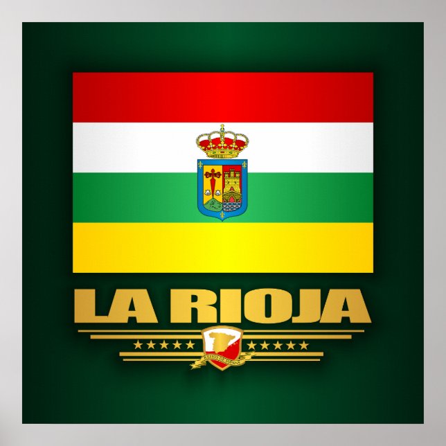 La Rioja Flag Poster (Front)