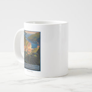 La Riviera Italienne Large Coffee Mug