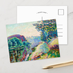 La Roche de l’Echo, Crozant Armand Guillaumin Postcard