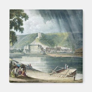 La Roche, from 'Views on the Seine', engraved by T Magnet