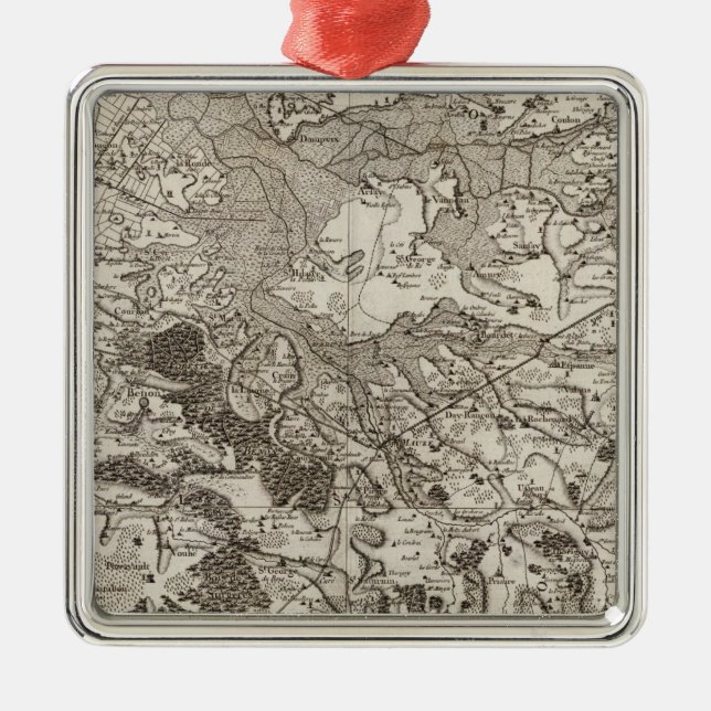 La Rochelle Metal Ornament (Front)