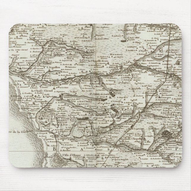 La RochesurYon, Les Sablesd'Olonne Mouse Pad (Front)