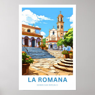 La Romana Dominican Republic Travel Print