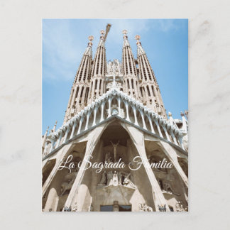 La Sagrada Familia, Barcelona Postcard
