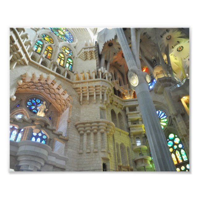 La Sagrada Familia Church Photo Print (Front)