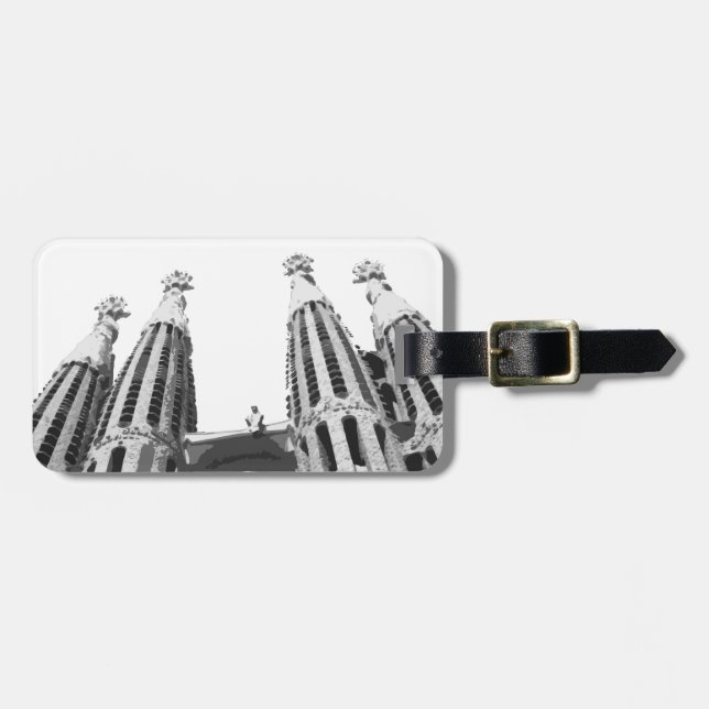 La Sagrada Familia Luggage Tag (Front Horizontal)