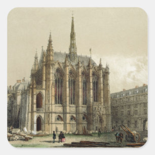 La Sainte Chapelle, Paris Square Sticker