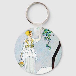 La Saison Des Prunes Mirabelles Key Ring