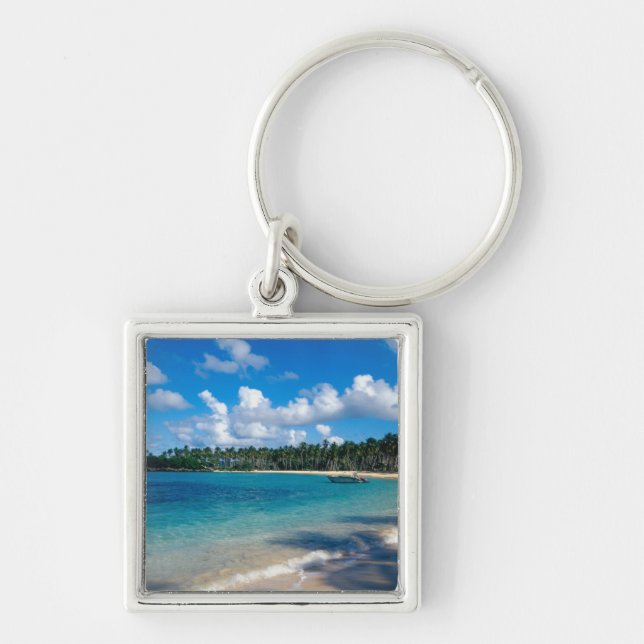 La Samana Peninsula, Dominican Republic, 2 Key Ring (Front)