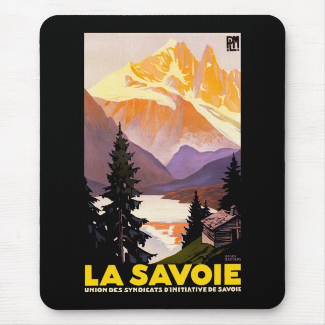 La Savoie Mouse Pad (Front)