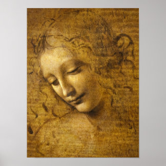 La Scapigliata, 1508 by Leonardo da Vinci Poster