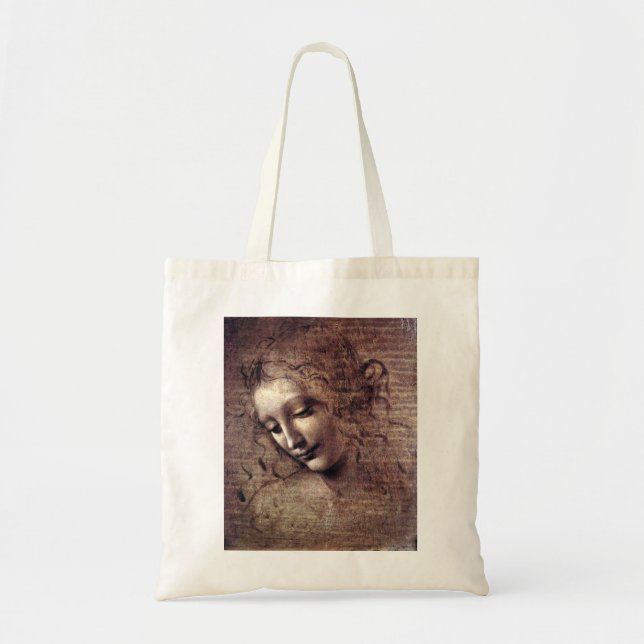 La Scapigliata - da Vinci - c1508 Tote Bag (Front)