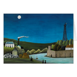 La Seine a Suresnes by Henri Rousseau, Vintage Art