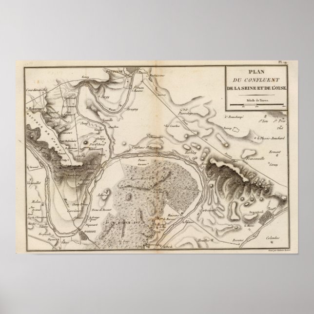 La Seine, l'Oise Poster (Front)