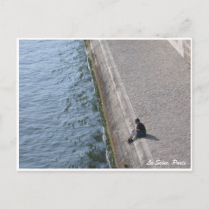 La Seine, Paris Postcard