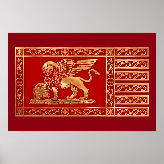 La Serenissima Flag Poster (Front)