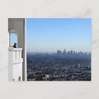 LA Skyline Postcard