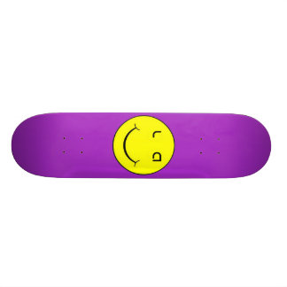 Purple Smiley Skateboards, Purple Smiley Skateboard Designs