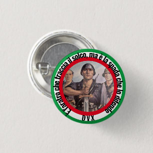 LA SPADA 3 CM ROUND BADGE