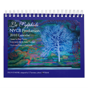 LA SYLPHIDE 2016 Calendar