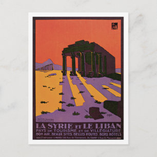 La Syrie Et Le Liban Palmyre Postcard