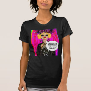 LA T-Shirt- Inside every old person is a young per T-Shirt