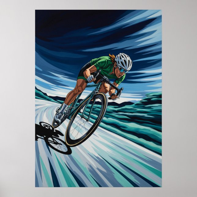 LA TANGENTE VIVE (The Sharp Tangent) Cool and Rega Poster (Front)