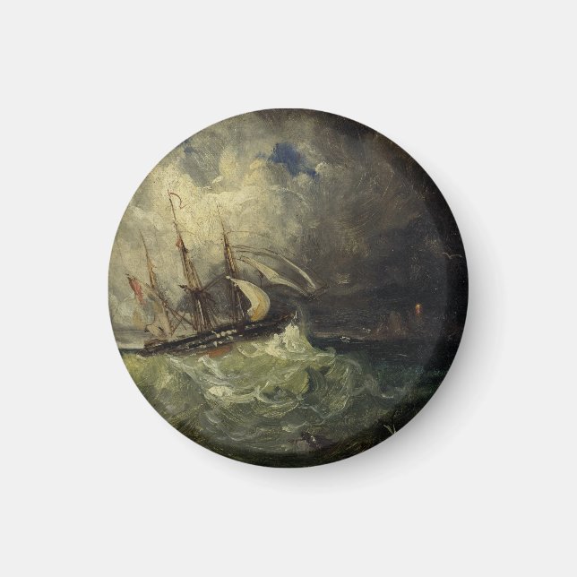 La Tempête – Félix Ziem Magnet (Front)