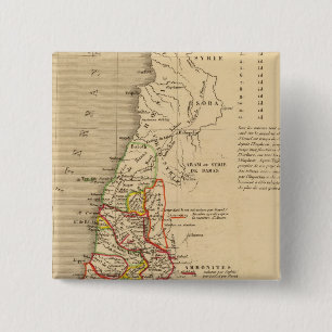 La Terre Sainte sous Salomon 15 Cm Square Badge