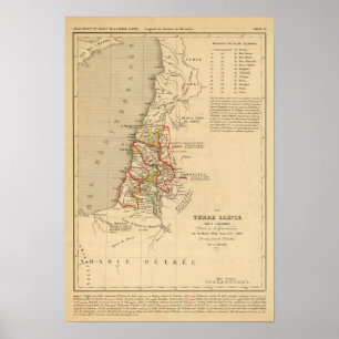 La Terre Sainte sous Salomon Poster