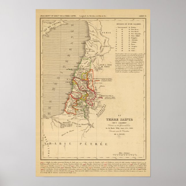 La Terre Sainte sous Salomon Poster (Front)