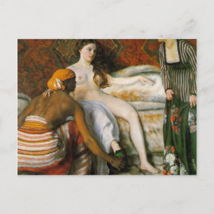 La Toilette, Frederick Brazille Postcard