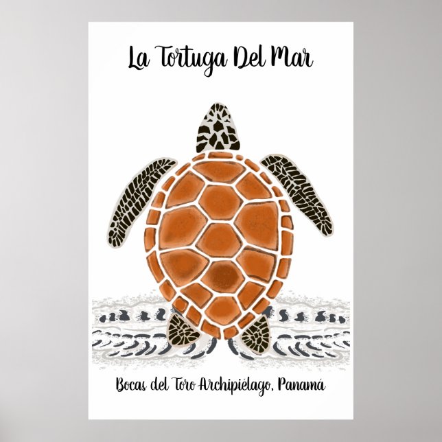 La tortuga Del Mar - The Sea Turtle Poster (Front)