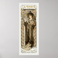 La Tosca Alphonse Mucha Large