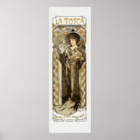 La Tosca Alphonse Mucha Small