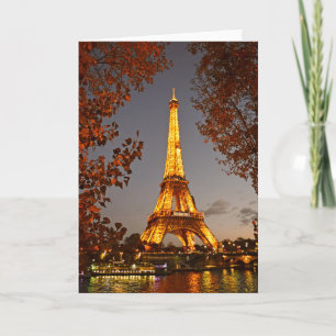 La Tour Eiffel - Paris, France - Greeting Card