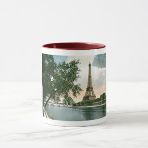 La tour Eiffel, Paris, France Vintage Mug