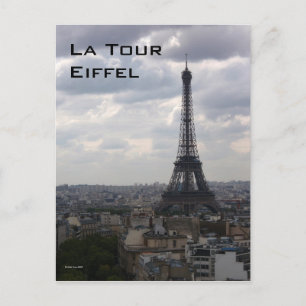 La Tour Eiffel Postcard