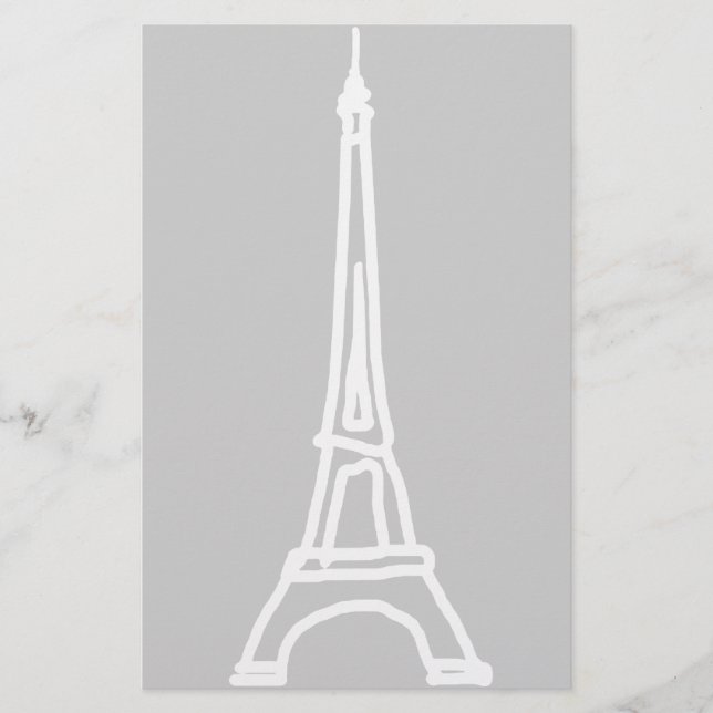 la tour Eiffel Stationery (Front)