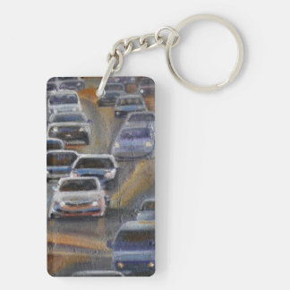 LA Traffic Keychain