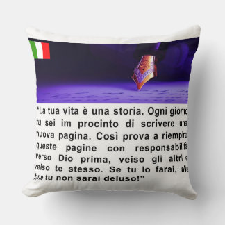 La tua vita è una storia cushion