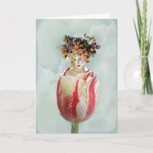 La Tulipe Happy Birthday Card