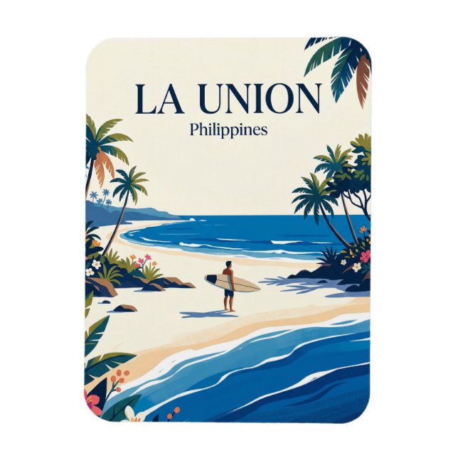 La Union Philippines Magnet (Vertical)