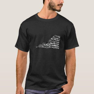 La Vele Di Scampia Napoli  Naples Italy T-Shirt