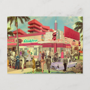 La Verne Bay Avenue Postcard