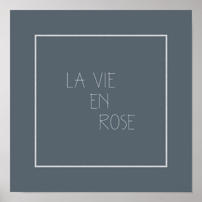 La Vie En Rose - Life In Pink Poster (Front)