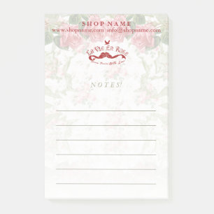 La Vie En Rose - PostIt Notepad